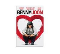 HDASURWORHRHI Benny & Joon, poster decorativo da parete su tela, stile vintage, decorazione per la stanza, 50 x 75 cm, senza cornice