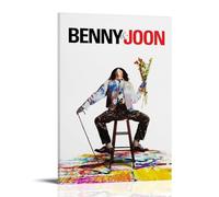 HDASURWORHRHI Benny & Joon, poster decorativo da parete su tela, stile vintage, stampa artistica per la stanza, 40 x 60 cm, stile cornice