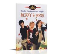 HDASURWORHRHI Benny & Joon, poster decorativo da parete su tela, stile vintage, stampa artistica per la stanza, 30 x 45 cm, stile cornice