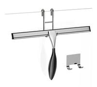 HDBAFCSV Tergivetro for Doccia in Acciaio Inox, tergicristallo for finestre, Manico Antiscivolo, Gancio Adesivo, for Bagno, for Vetro, Specchio, Uso in Auto(12inch-3pcs)