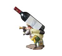 HDBCYUAZ Armadio per vino Scaffale Creativo Pirata Controsoffitto Wine Rack Wine Cabinet Decorazione Artigianato Bottiglia di vino Stoccaggio Nessun montaggio richiesto Piccolo portabottiglie di vino