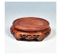 HDBCYUAZ Base ornamentale supporto base vaso bonsai base rotonda pianta in legno massiccio stand vaso di fiori supporto adatto per la decorazione di ufficio casa base vaso in legno(XL)