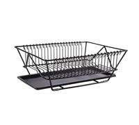 HDBCYUAZ cesto di drenaggio Tavola da cucina retrattile Lavello Drain Drain Bask Pratica Drain Rack Filtro Frutta Verdura Cassa di scarico Rack di drenaggio(Zwart)