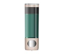 HDBCYUAZ Dispenser Sapone A Parete Hand Sanitizer dell'erogatore del Sapone Libero di punzonatura Testa Singola/Doppia Testa Soap Dispenser Better Living Products Distributore di liquidi(Gold,Small)