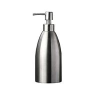 HDBCYUAZ Dispenser Sapone Acciaio Inossidabile 304 Family Hotel Bagno Soap Box Portable Hand Sanitizer Shampoo Gel Doccia Bottiglia Vuota Distributore di liquidi(A)