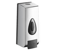 HDBCYUAZ Dispenser Sapone Distributore di Sapone a Goccia a Parete, Stile Semplice per la casa, Installazione Senza Colla per punzonatura, distributore di Doccia Bagno Hotel Distributore di liquidi