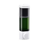 HDBCYUAZ Dispenser Sapone Muro di distributore di Sapone Manuale Perforato, Shampoo a Doppia Testa e Scatola di Gel Doccia per Uso Domestico, Aspetto Elegante e Bello Distributore di liquidi(A)