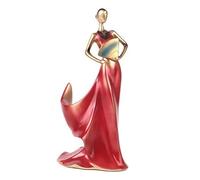 HDBCYUAZ Portabottiglie di vino Creative Resin Wine Holder Home Furnishing Decoration Crafts Ornaments Gift Wine Display Shelf Rack Bottiglia Vino(Red)