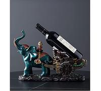 HDBCYUAZ Portabottiglie di vino Elephant Wine Rack Supporto for vino creativo Bottiglia for bottiglie di vino Decorazioni Decorazioni interne Decorazioni Vino Bottiglia Vino