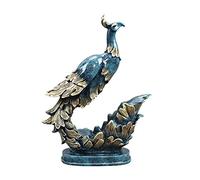 HDBCYUAZ Portabottiglie di vino Phoenix Wine Rack Bottle Crafts Bottle Holder Champagne Stand Bar Shelf Beer Storage Living Room Bottiglia Vino(Blue)