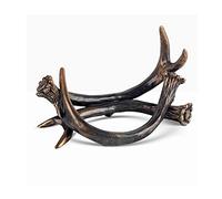 HDBCYUAZ Portabottiglie di vino Porta vino Antlers Body Bottle Stand Rack Premium Resin Materiale Materiale Regalo for la decorazione della stanza domestica (resina) Bottiglia Vino(A)