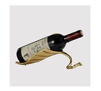 HDBCYUAZ Portabottiglie di vino Portabottiglia for vino, pura rame di rame single single rack creativo scultura animale, portavoce del vino for casa e ufficio Bottiglia Vino(B)