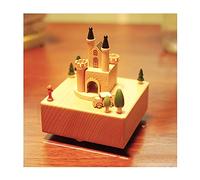 HDBCYUAZ Scatola Musicale Music Box Carosello Boutique for Bambini in Legno Uomini e Donne Birthday Creative Christmas Valentine's Day Regalo(A)