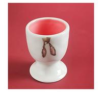 HDBCYUAZ Tazze Uova Tazza d'uovo in Ceramica Coniglietto, Vassoio d'uovo, può Essere Usato Come Bicchiere di Vino, Carino Supporto per Uova Porta Uova(C)