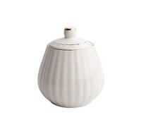 HDBCYUAZ Zuccheriera Caffè Sugar Bowl Candy Candy Jar Scatola di immagazzinaggio con coperchio Home Creative Sugar Bowl è la scelta migliore for i regali for la famiglia e gli amici zucchero ciotola