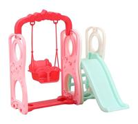 HDBHSBE 2 Pezzi/Set Bambola Swing con Scivolo Accessori per Una casa realistica Simpatici Accessori Divertenti in Miniatura Fai -da -Te Bambola Giocattolo per la casa di plastica per Bambini Che gi