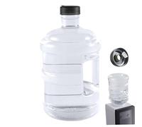 HDBHSBE Contenitori d'Acqua Leave a Prova di 2 galloni Acqua Jug Clear Clear Camping Container Reusoble stoccaggio Riutilizzabile con Maniglia per Esterno, Festa 1 gallone