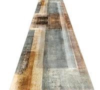 HDBODY Tappeto Per Corridoio Corridori Per Pavimenti A Basso Impatto Per L'ingresso Con Fondo in Gomma Antiscivolo,A,80x260cm(31x102inch)
