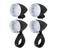 HDBUBALUS 4Pcs Anteriore Posteriore Moto Led Indicatori di Direzione Luce 41Mm Fit Indicatore Morsetto Forcella Blinker Fit per Harley Sportster Dyna Bobber Yamaha Suzuki Kawasaki