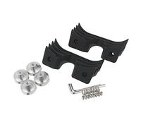 HDBUBALUS Copri Bullone Testa Candela con Alette Nere Antirughe per Motocicletta Adatta per Harley Sportster 883 1200 2004-2014