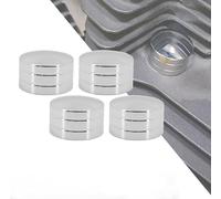 HDBUBALUS Copri Bulloni Testa Moto Adatti per Harley Tiwn Cam Dyna Big Twin Evolution 1340 Sportster Xl 1999-2017 Chrome 4Pcs