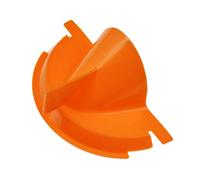 HDBUBALUS Custodia Primaria per Moto Plastica Imbuto di Riempimento Olio Primario Adatto per Modelli Harley Touring Trike 2006-2017 Dyna 2007-2018 Softail Arancione