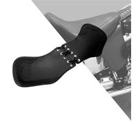 HDBUBALUS Deflettore Scudo Termico per Sella Laterale In Pelle Universale per Harley Sportster Touring Street Road Glide Dyna Kawasaki Yamaha Suzuki Nero