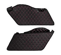 HDBUBALUS Fodere per borse non allungate Inserti Filettatura Rossa Compatibile con Harley 2014-2021 1 Paio