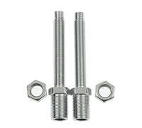 HDBUBALUS Kit Abbassamento Sospensioni Regolabili Posteriori 1-2 "per Moto Adatto per Harley Davidson Softail 00-16