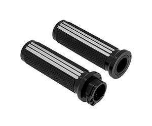 HDBUBALUS Manopole per manubrio Defiance da 25 mm per Harley Touring Street Glide Road King Road Glide Electra Glide Dyna Softail
