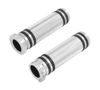 HDBUBALUS Manopole per Moto Da 1 "Manopole per Manubrio Da 25 Mm Universali per Harley Sportster Touring Dyna Softail Custom 1 Paio