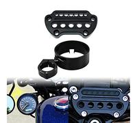 HDBUBALUS Morsetto per Manubrio con Indicatore di Montaggio Laterale per Tachimetro Adatto per Harley Sportster Xl883 1200 1993-2020