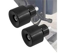 HDBUBALUS Moto Crash Bar Guard Ball Engine Guard Collision Protector Fit for Harley 2Pc Nero