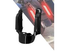 HDBUBALUS Parafango Posteriore per Moto Fascia Led Light Fit per Harley Touring Road Glide Street Glide Electra Glide Road King Ultra Limited 14-2019 Nero lucido