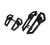 HDBUBALUS Pedana poggiapiedi per moto Empire Rider e passeggero, pedane adatte per Harley Touring Road King Electra Street Glide Road Glide Dyna nero