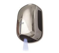 HDcasa Asciugamani Elettrico Automatico Vama Smart Jet Mini 900W LF, Riscaldamento Rapido, Termoarredo Bagno Compatto Fai da Te Made in Italy, arredo Bagno, Aria Calda, Cromato Lucido