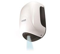 HDcasa Asciugamani Elettrico Automatico Vama Smart Jet Mini 900W, Riscaldamento Rapido, Termoarredo Bagno Compatto Fai da Te Made in Italy, arredo Bagno, Aria Calda, Bianco