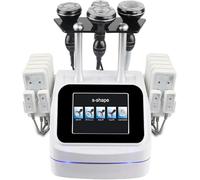 HDCCDM Body Beauty Device, 5 in 1 S Shape 40k Cavitation Body Slimming Machine Body Shaping Vacuum Multipolar RF Beauty Device Face And Body