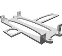 HDD Storage Holder Wall Mount for 3.5-inch Internal Hard Drive External Display