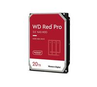 WD Red Pro 20TB NAS Hard Disk Interno 3,5" - 7200 RPM Classe, SATA 6Gb/s, CMR, 512MB Cache
