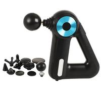 HdGLfdKfb Pistola Massaggio Muscolare Pistola per Massaggio a percussione dei Tessuti Profondi con 12 Teste di Massaggio Professionali, Pistola massaggiante Muscolare Portatile Multi-Grip
