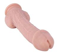 HdGLfdKfb Prodotto in Silicone Color Pelle da 9 Pollici con Ventosa, Facile da Pulire