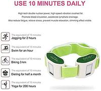 HDGRNCC Cintura Snellente Elettrica, Massaggiatore Vibrante Fitness 7 modalità, Massaggio Snellente Vita, Esercizio Vita/Schiena/Glutei/Braccia/Gambe/Cosce/Spalle/brucia Il Grasso della Pancia