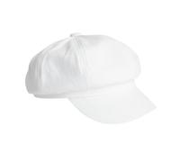 HDGSAFD 1 berretto da donna, berretto da donna con cursore bianco, berretto da donna, bianco, 30-61