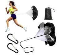 HDGSAFD 1 Ombrello di Resistenza E 2 Moschettoni, Accessori per L'Allenamento della Forza, Ombrello Fitness, Ombrello di Resistenza per L'Allenamento di Corsa