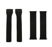 HDGSAFD 1 Paio Di Guanti Da Donna E 1 Paio Di Calzini Neri, Guanti Lunghi Lavorati A Maglia, Forniture Calde Per L'Autunno E L'Inverno, Guanti Elastici Senza Dita