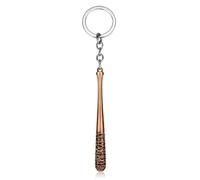 HDGSAFD 1 portachiavi da baseball con ciondolo per zaino, ciondolo alla moda e creativo, adatto per zaini e portachiavi, rame rosso, Rame rosso., 10 * 1 cm