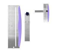 HDGSAFD 1 raschietto per torte, raschietto regolabile, raschietto in acciaio inox, accessorio per torte, utensili per la cottura fai da te