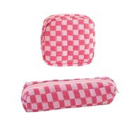 HDGSAFD 1 Scacchiera Portamonete E 1 Astuccio, Portafoglio Piccolo E Portatile, Sacchetto di Immagazzinaggio della Carta Chiave, Sacchetto di Immagazzinaggio di Cancelleria di Studio.