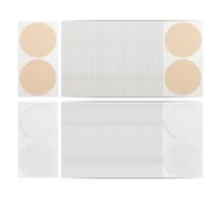HDGSAFD 100 paia di adesivi per capezzoli, corridori, cerotti per capezzoli da uomo, per capezzoli, Bianco, tonalità della pelle, Einzelstück durchmesser 3,5 cm